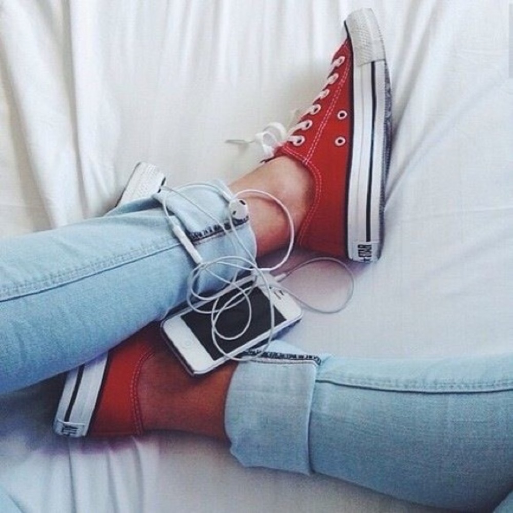 Red Converse All Star